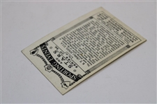 1935 R. T. (Bobby) Jones USA Sporting Events & Stars No. 19 Tobacco Card
