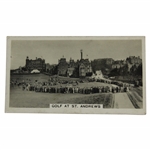 Golf At St. Andrews Bobby Jones Putting W.D. & H.O. Wills Homeland Events Golf Card