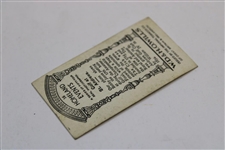 Golf At St. Andrews' Bobby Jones Putting W.D. & H.O. Wills Homeland Events Golf Card
