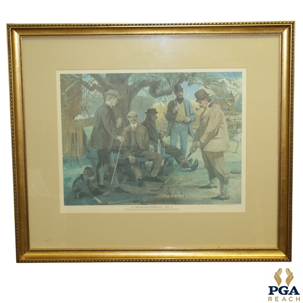 1967 The Old Apple Tree Gang at St Andrews Gustavson Sportsmans Eyrie Print