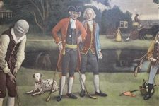 The Last Green Print Signed by Artist Lawrence Josset - Framed