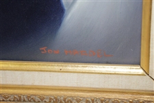 1989 Jack Fedigan's Invitational Pro-Am Painting of Phil Harris by Jon Mardel - Framed