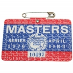 1976 Masters Tournament SERIES Badge #10497 - Ray Floyd Winner