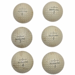 Two (2) Sleeves of Electronic U.S. True Blue Logo Golf Balls with Boxes