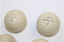 Two (2) Sleeves of Electronic U.S. True Blue Logo Golf Balls with Boxes