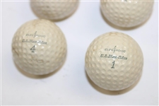 Two (2) Sleeves of Electronic U.S. True Blue Logo Golf Balls with Boxes