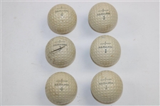 Two (2) Sleeves of Electronic U.S. True Blue Logo Golf Balls with Boxes