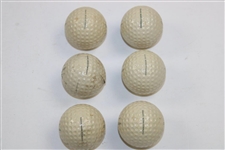 Two (2) Sleeves of Electronic U.S. True Blue Logo Golf Balls with Boxes