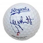 George Brett Signed Personal Kansas City Royals George Brett Logo Golf Ball JSA ALOA