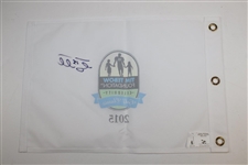 Tim Tebow Signed 2015 Tim Tebow Foundation Celebrity Golf Classic Flag JSA ALOA