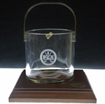 1975 PGA Champions Dinner at Firestone CC Gift - Ice Bucket on Plinth - Jack Nicklaus Win