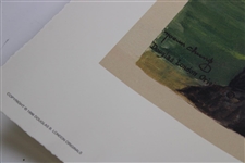 Arnold Palmer Twice Signed Ltd Ed The King Bids Farewell Doug London Print in Sleeve JSA ALOA
