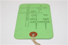 1958 Masters Tournament THURSDAY Ticket #2485 - Arnold Palmer 1st Masters Win