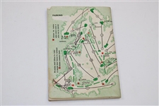 1958 Masters Tournament Spectator Guide - Arnold Palmer Winner
