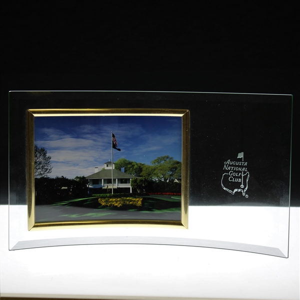 Augusta National Golf Club Member's Glass Picture Frame
