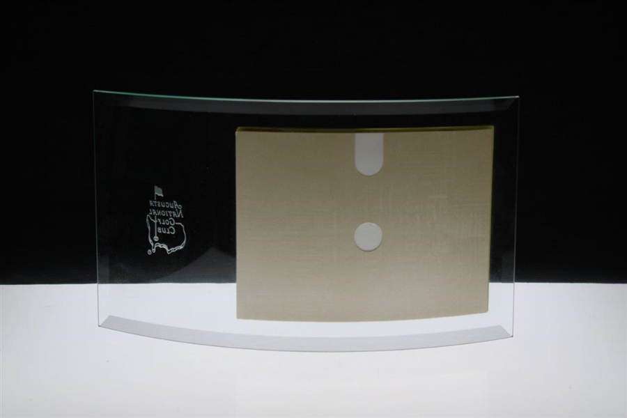 Augusta National Golf Club Member's Glass Picture Frame
