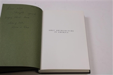 Golf Architecture In America' Book by George Thomas Jr. - Reissue