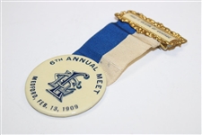 1909 Medford 6th Annual Meet Ass't. Clerk Of Course Medal