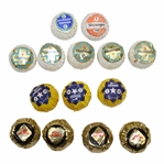 Fourteen Vintage (14) Assorted Wrapped Golf Balls