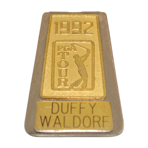 Duffy Waldorf 1992 PGA Tour Players Badge/Clip