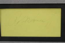 Bobby Jones Signed Cut w/Grand Slam Trophies & O.B. Keeler Photo Presentation - Framed JSA ALOA