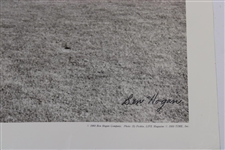 Ben Hogan Signed 1950 US Open at Merion Ben Hogan 1-Iron Poster - 1993 JSA ALOA