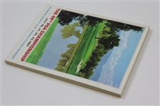 1967 PGA Championship at Columbine CC Official Program - Don January Winner