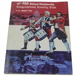 1976 PGA Championship at Congressional Country Club Official Program - Dave Stockton Winner