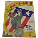 Byron Nelson Signed 1942 Tam O'Shanter Official Program JSA ALOA