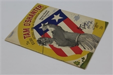Byron Nelson Signed 1942 Tam O'Shanter Official Program JSA ALOA