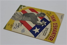 Byron Nelson Signed 1942 Tam O'Shanter Official Program JSA ALOA