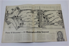 Byron Nelson Signed 1942 Tam O'Shanter Official Program JSA ALOA