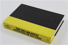 The 100 Greatest Athletes of All Time' Book Signed by Author - John Andrisani Collection