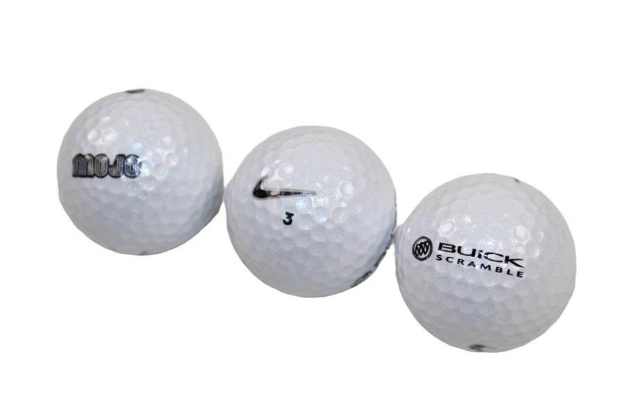 Tiger Woods Buick Logo Golf Balls in Boxes - Three (3) Sleeves Each