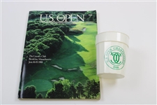 1988 US Open at The Country Club Program, Two Magazines, & Drink Cup