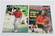 1988 US Open at The Country Club Program, Two Magazines, & Drink Cup