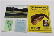 1988 US Open at The Country Club Program, Two Magazines, & Drink Cup