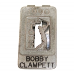 Bobby Clampetts Personal 1990 PGA Tour Member Money Clip/Badge
