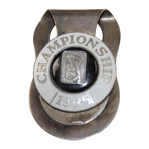 Bobby Clampetts 1985 TPC Championship Contestant Clip/Badge
