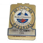 Bobby Clampetts 2003 Bank of America Colonial Championship CBS Official Clip/Badge