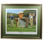 Ben Hogan 1953 Ltd Ed Print by Artist Zuniga #1818/1953 - Framed