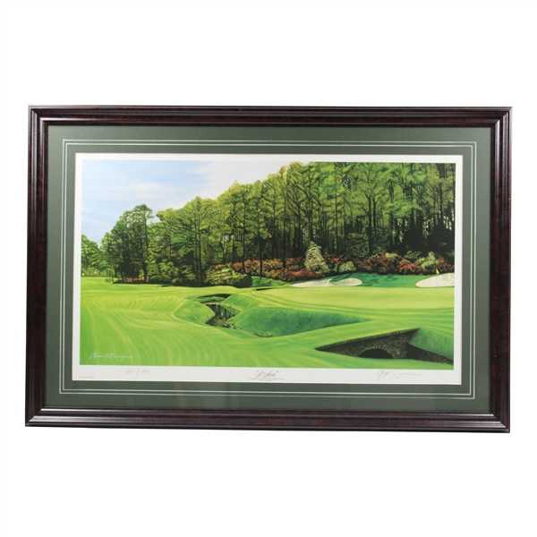 Augusta National Golf Club "Azalea" Alan Zuniga Ltd Ed 683/1992 Print - Framed