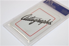 Byron Nelson 1945 Autographs Game Hagen/Nelson Card #7 PSA EX-MT 6 #15442626