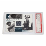 Byron Nelson 2001 SP Authentic Prev Authentic Threads PSA 6 #BN-AT EX-MT #14799605