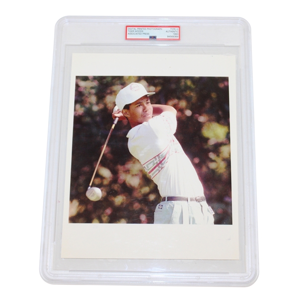 Tiger Woods 1993 Digital Printed Photograph Type III Associated Press PSA Authentic #84569369