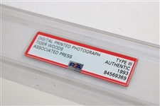 Tiger Woods 1993 Digital Printed Photograph Type III Associated Press PSA Authentic #84569369