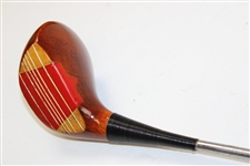 Game Used Bob Ford Super Eye-O-Matic Macgregor Tourney Persimmon Driver
