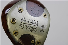 Game Used Bob Ford Super Eye-O-Matic Macgregor Tourney Persimmon Driver