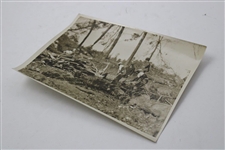 1930's Augusta National GC Original Photo of Bobby Jones & Wendell P. Miller Surveying Construction Workers