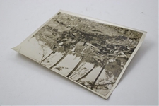 1930's Augusta National GC Original Photo of Bobby Jones & Wendell P. Miller Surveying Construction Workers